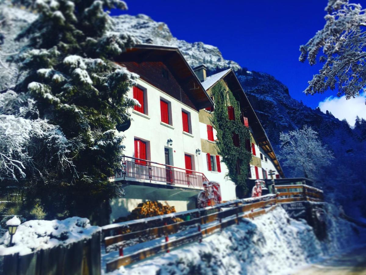 Hotel Au Bon Accueil Les Deux Alpes Eksteriør billede
