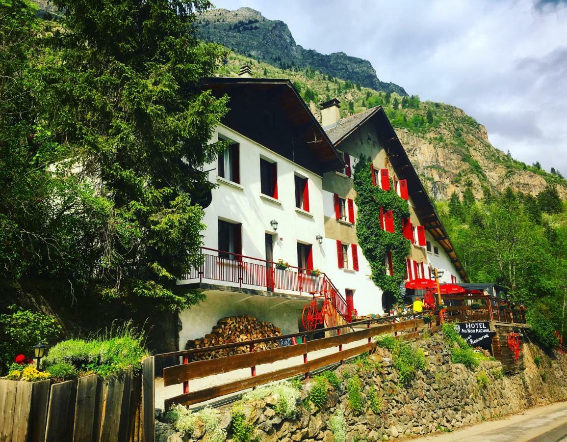 Hotel Au Bon Accueil Les Deux Alpes Eksteriør billede